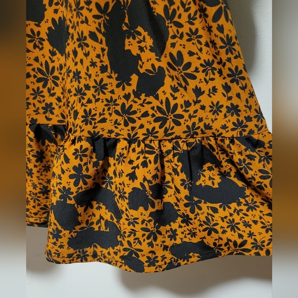 Topshop Ruffle Yoke Mini Dress - Picture 11 of 13